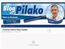 Tablet Screenshot of blogdopilako.com.br